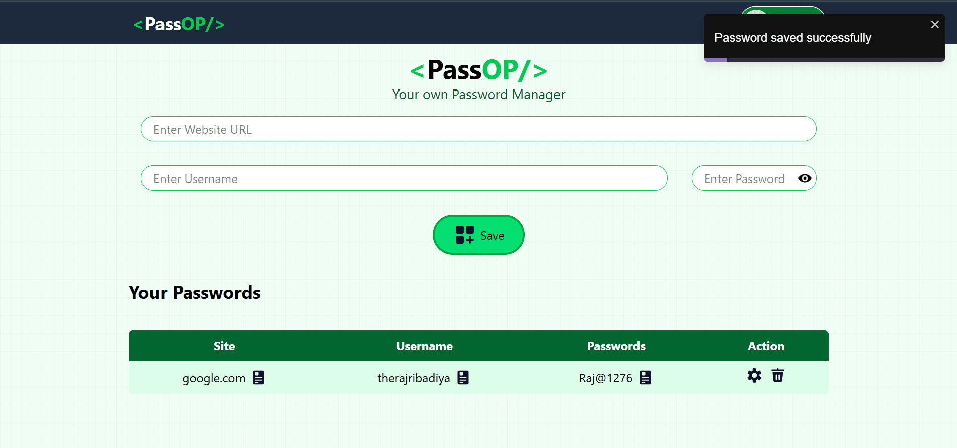 Password Manager